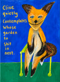 A5 Print Clive the Fox