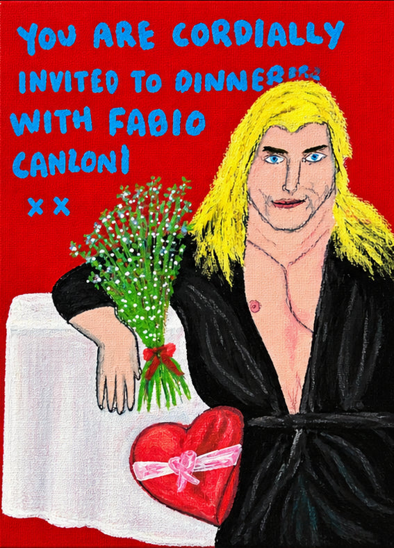 A5 Print Hot Date with Fabio