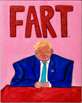 ORIGINAL Farty Bum Trump