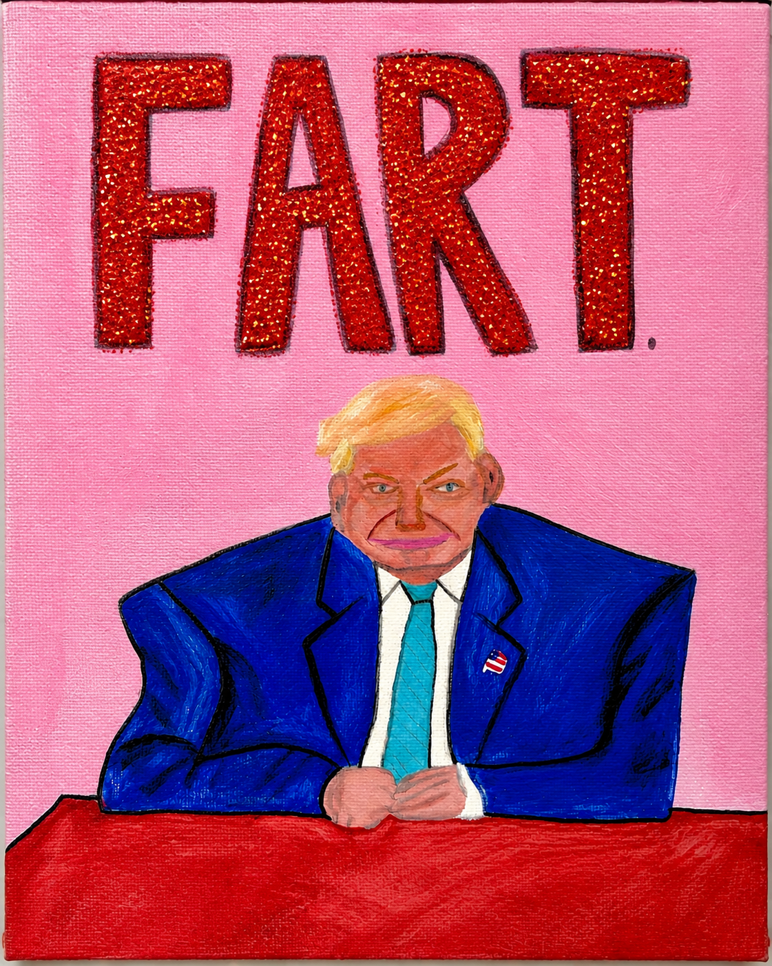 ORIGINAL Farty Bum Trump