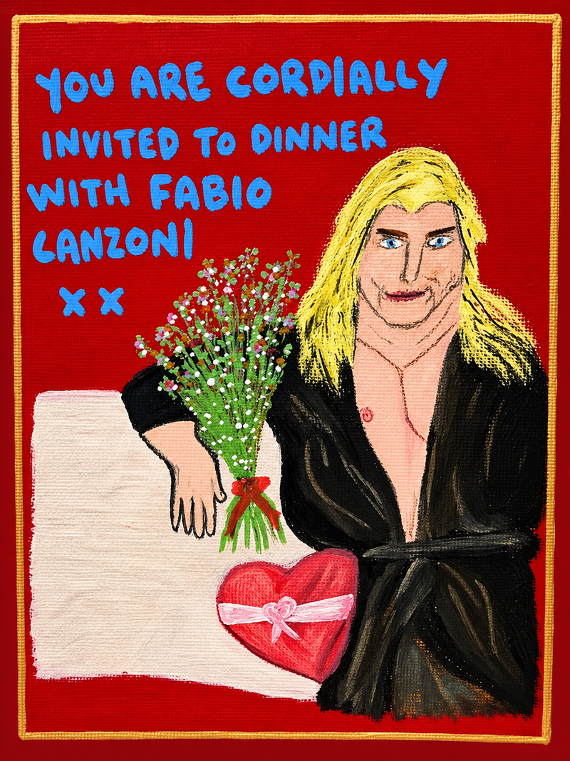 A5 Print Hot Date with Fabio
