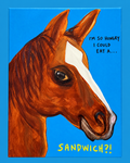 A5 Print Hungry Horse