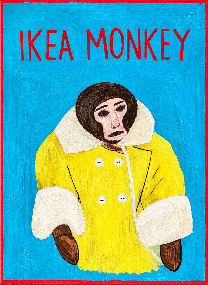 A5 Print Ikea Monkey