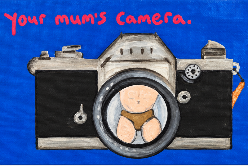 A5 Print Your Mum's Camera